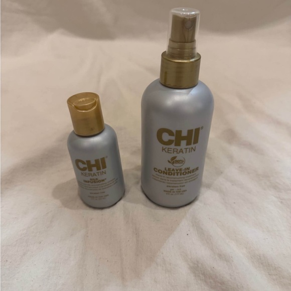 Other - CHI Keratin Leave-In Conditioner and Silk Infusion Set
